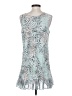 Unbranded 100% Rayon Teal Blue Cocktail Dress Size XS (estimated) - photo 2