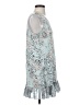 Unbranded 100% Rayon Teal Blue Cocktail Dress Size XS (estimated) - photo 4
