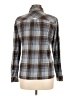 RVCA 100% Cotton Plaid Gray Long Sleeve Button-Down Shirt Size M - photo 2