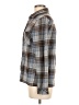 RVCA 100% Cotton Plaid Gray Long Sleeve Button-Down Shirt Size M - photo 5