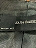 Zara Basic 100% Polyester Houndstooth Brown Coat Size S - photo 6
