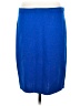 St. John Solid Blue Formal Skirt Size 6 - photo 2