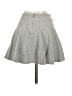 Necessary Objects Solid Gray Casual Skirt Size XS - photo 2