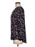 Fred David 100% Rayon Blue Long Sleeve Blouse Size M - photo 5