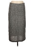 Link Chevron-herringbone Gray Casual Skirt Size M - photo 1