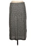 Link Chevron-herringbone Gray Casual Skirt Size M - photo 2