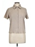 All:Row Tan Short Sleeve Blouse Size L - photo 1