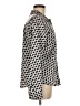 George Houndstooth Silver Long Sleeve Blouse Size M - photo 4