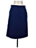 J.Crew Solid Blue Wool Skirt Size 0 - photo 1