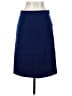 J.Crew Solid Blue Wool Skirt Size 0 - photo 2