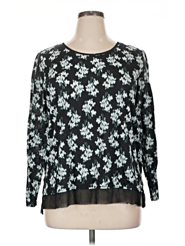 Simply Vera Vera Wang Long Sleeve Blouse (view 1)