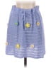 Shein 100% Polyester Blue Casual Skirt Size S - photo 1