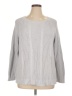 Cj Banks 100% Cotton Gray Pullover Sweater Size 1X - photo 1
