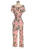 Assorted Brands Floral Pink Jumpsuit Size XS (estimated) - photo 2