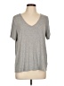 Old Navy Gray Short Sleeve Top Size L - photo 1