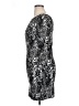 Bongo Graphic Silver Cocktail Dress Size XL - photo 5