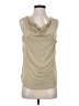 T Tahari Tan Sleeveless Top Size S (estimated) - photo 1
