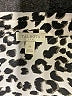 Talbots Outlet 100% Polyester Animal Print Ivory Long Sleeve Blouse Size M - photo 7