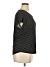 Chico's Polka Dots Black Short Sleeve Top Size Lg (2) - photo 4