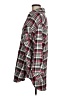 Unbranded Plaid Red Coat Size M - photo 5