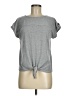 Assorted Brands Gray Short Sleeve Top Size M - photo 1