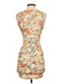 Alt. B Print Orange Cocktail Dress Size S (estimated) - photo 2
