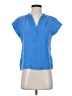 Lush Blue Short Sleeve Polo Size S - photo 1