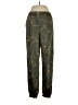 MNG Paisley Green Casual Pants Size L - photo 1