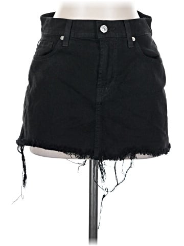 7 For All Mankind Denim Skirt (view 1)