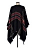 Assorted Brands 100% Acrylic Black Blue Poncho One size - photo 2