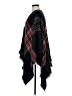 Assorted Brands 100% Acrylic Black Blue Poncho One size - photo 5