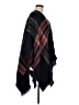 Assorted Brands 100% Acrylic Black Blue Poncho One size - photo 4