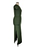 Daisy Solid Green Casual Dress Size XL - photo 4