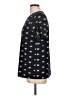 Ann Taylor LOFT Black Short Sleeve Blouse Size L - photo 5