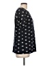 Ann Taylor LOFT Black Short Sleeve Blouse Size L - photo 4