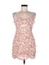 Papermoon 100% Polyester Floral White Cocktail Dress Size L - photo 1