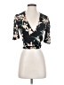 Zara Black Short Sleeve Blouse Size XS - photo 1