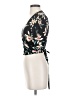 Zara Black Short Sleeve Blouse Size XS - photo 5