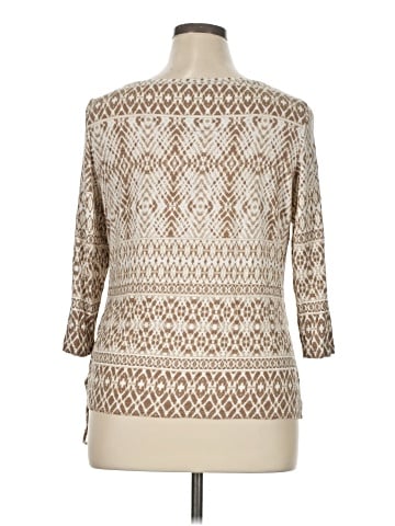 Ruby Rd. 3/4 Sleeve Top (view 2)