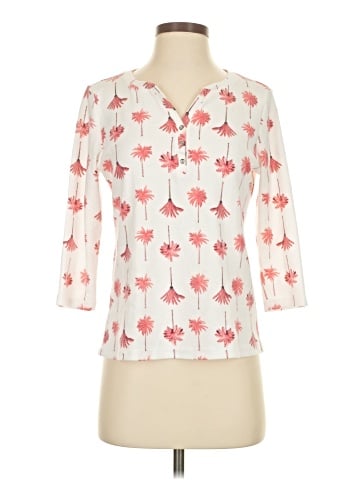 Karen Scott 3/4 Sleeve Blouse (view 1)