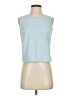 Forever 21 100% Polyester Blue Sleeveless Top Size S - photo 1