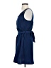 BCX 100% Polyester Solid Blue Casual Dress Size S - photo 5