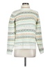 IZOD 100% Cotton Print Multi Color White Pullover Sweater Size M - photo 1