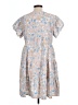 Unbranded 100% Polyester Blue Casual Dress Size L - photo 2