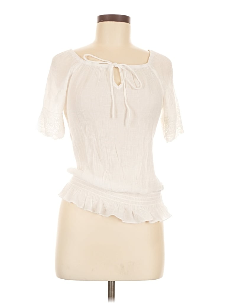 Pre-owned By & By Short Sleeve T-shirt In White