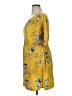 Rip Curl Yellow Casual Dress Size XL - photo 5
