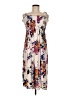 Unbranded Floral Ivory Casual Dress Size M (estimated) - photo 1