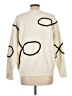 Papermoon Graphic Ivory Pullover Sweater Size L - photo 2