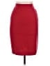 Burberry Solid Red Formal Skirt Size EU 38 / US 8 - photo 1