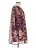 Roaman's 100% Polyester Animal Print Burgundy Casual Dress Size 12 - photo 4